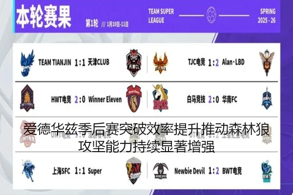 爱德华兹季后赛突破效率提升推动森林狼攻坚能力持续显著增强